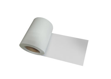 White Printing PET Adhesive Film Die Cutting Punching BOPET Polyester Material