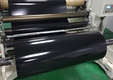 Black PET Polyester Film Roll , PET Thin Film On Both Sides With Good Shading Effect